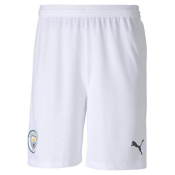 Pantalones Manchester City 1ª 2020/21 Blanco